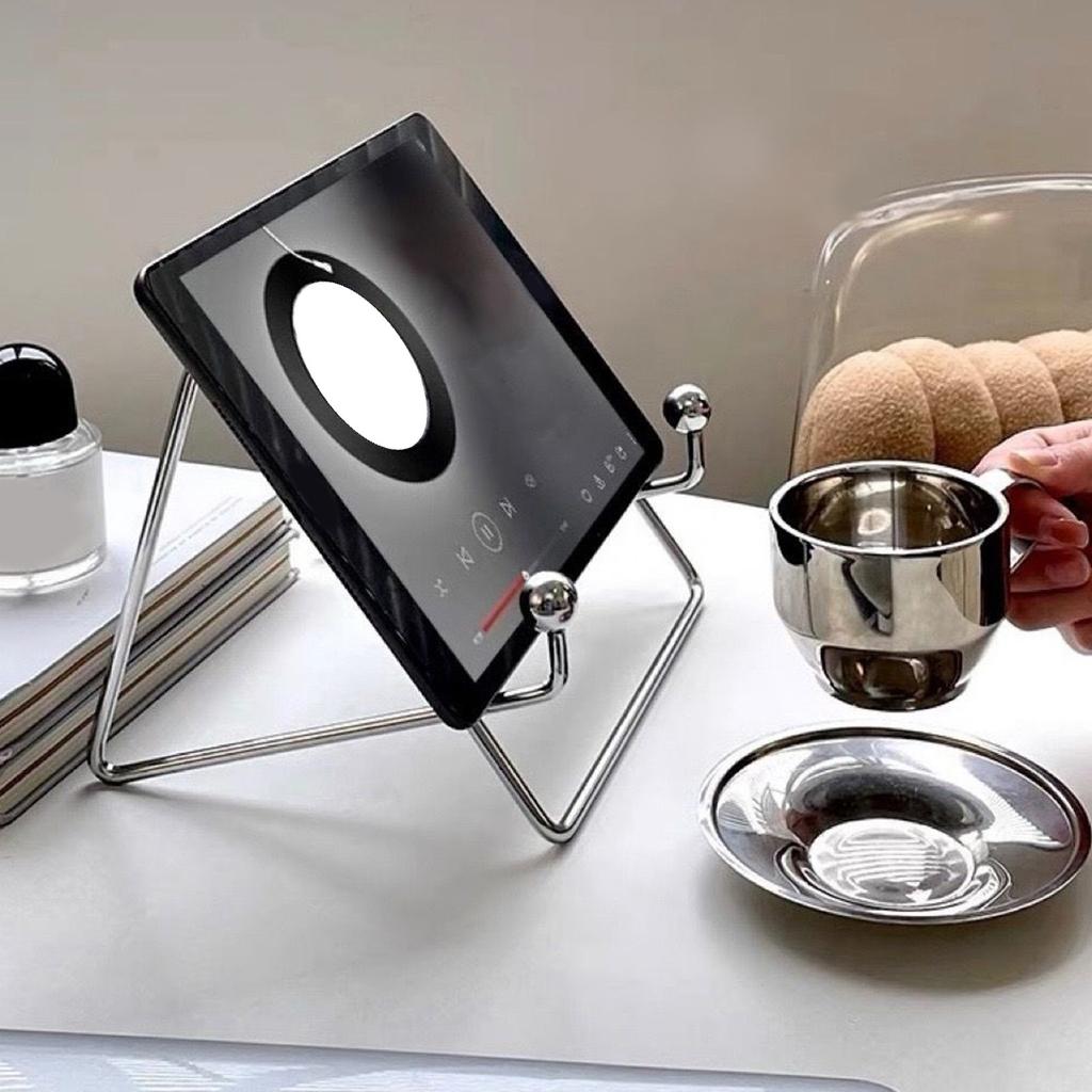 Stojak na tablet na biurko Stal nierdzewna Wielofunkcyjny Prosty Uchwyt na tablet na biurko na Telefon Książkę