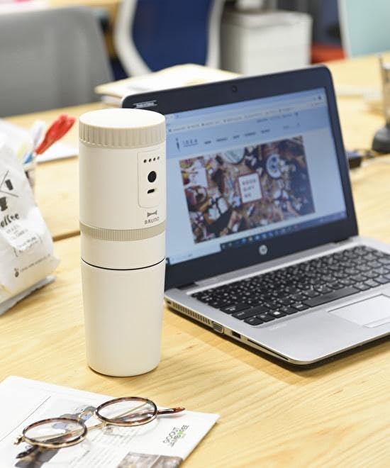 BRUNO Electric Coffee Maker with Blue Gray Mill, BOE080,