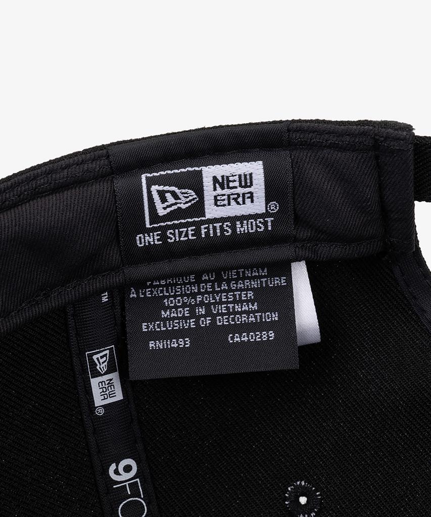 NEW ERA Mlb Basic La Dodgers Unstructured Ball Cap White On Black
