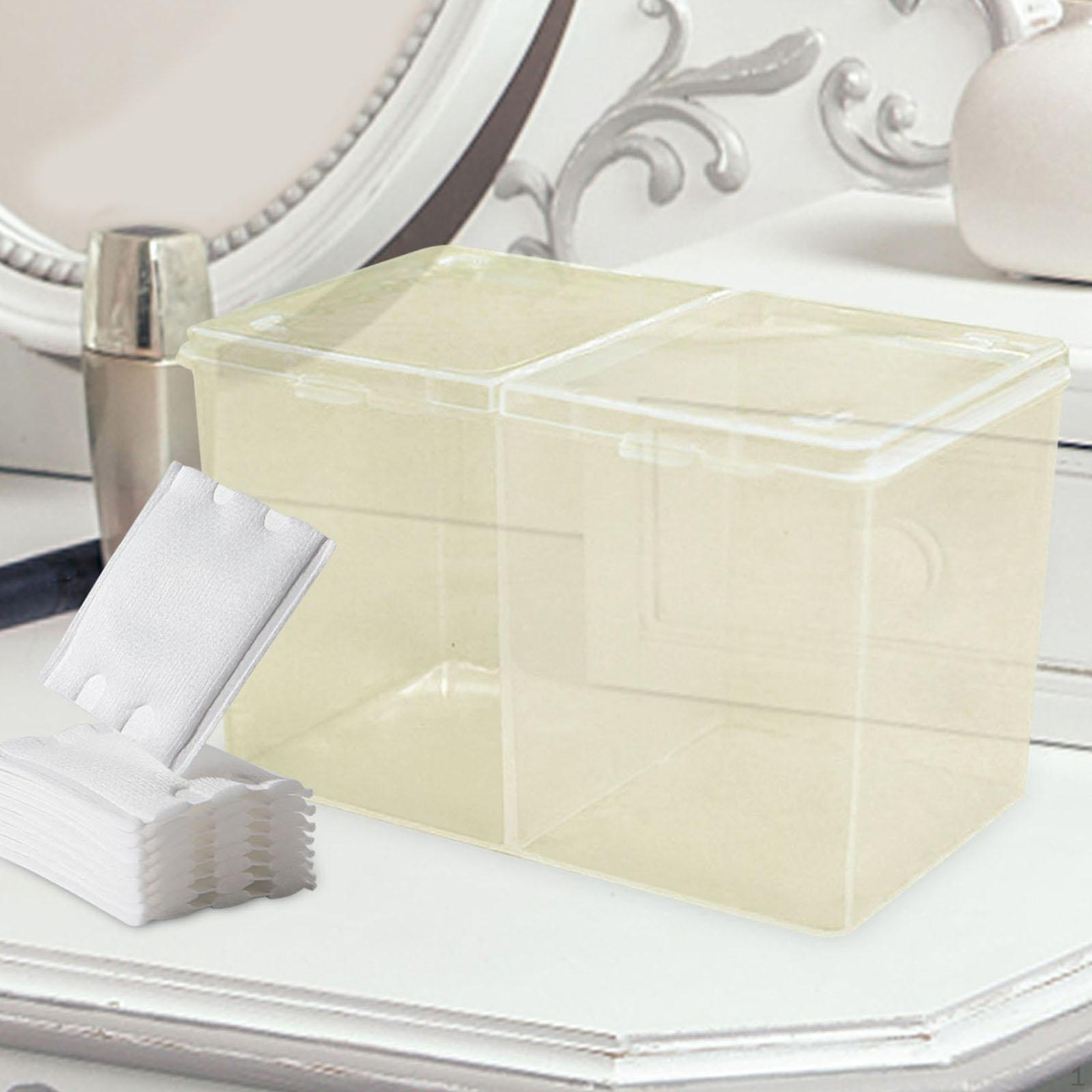 

Органайзер для косметических подушечек и тампонов с отсеком для