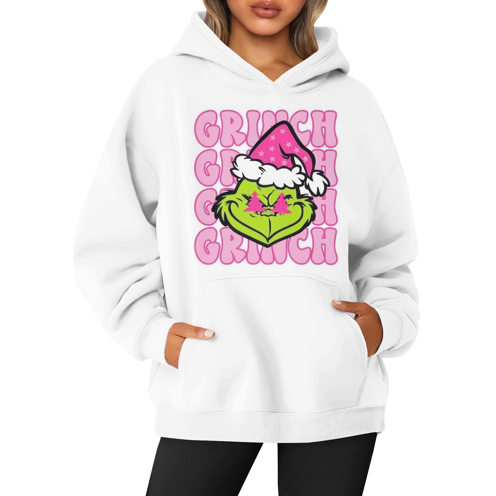 

Женская толстовка с капюшоном и круглым вырезом, длинными рукавами и цветочным принтом XXXL розовый