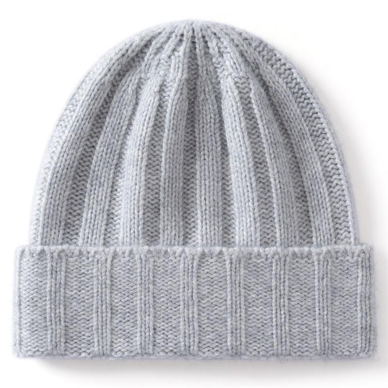 2026 Winter Cashmere Beanie Hat Unisex Warm Knit Cap Outdoor Cycling Adults Kids