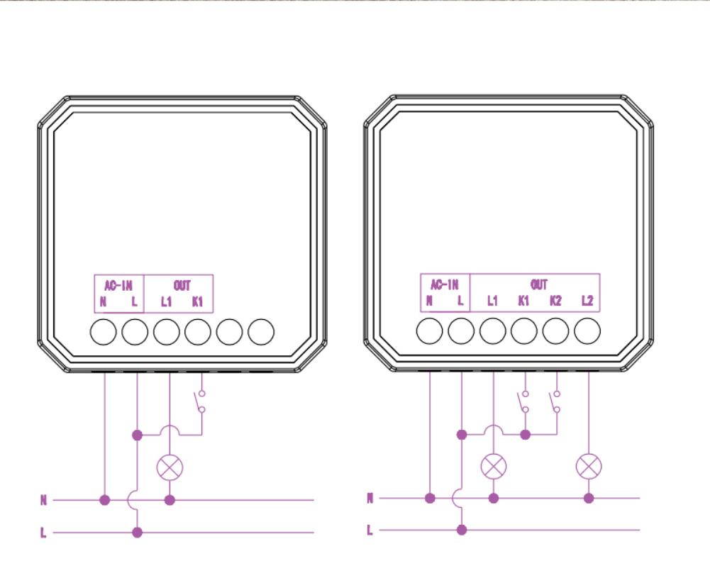 Tuya WiFi Smart Switch Module Supports 2 Way Control Mini DIY Light Breaker APP Remote Control Works With Alexa Google Home