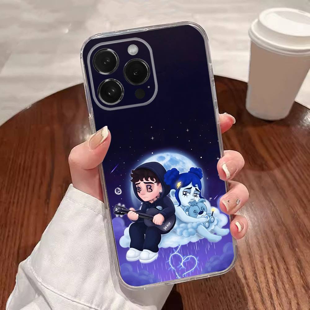 J-Junior H Sad Girl Transport Phone Case For iPhone 17,16,15,14,13,12,11,Pro,XS,Max,XR,Plus,E,SE4,Mini Shockproof Soft Cover
