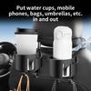 Backseat Cup Holder For Car Car Seat Hooks For Headrest Beverage Bottle Storage Organizer Accessories For Automotive Interior