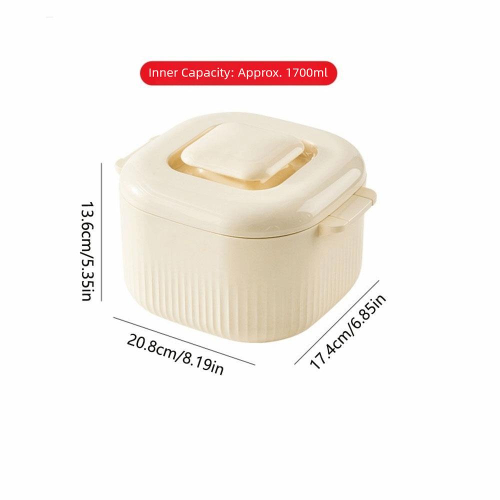 1700ml Microwave Rice Cooker Steam Box Food Cooking Steamer  Microwave Cooking