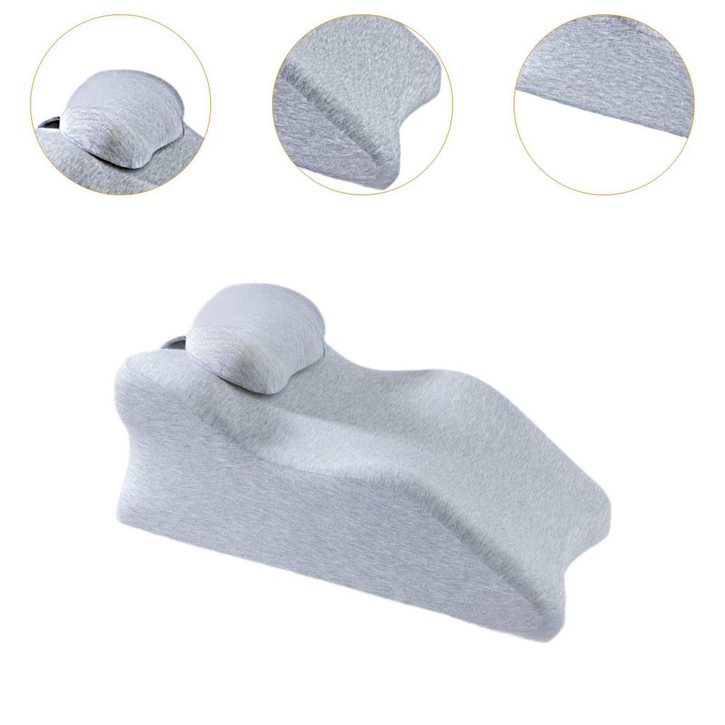 Ergonomic Leg Elevation Pillow, Multifunctional Memory Foam Support for Knees