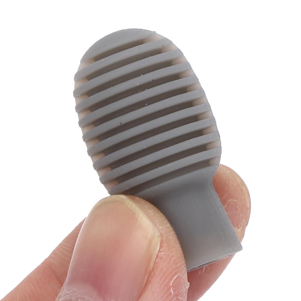 4ks Drum Stick Practice Tip Přenosná silikonová ztlumená buben pro začátečníky