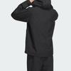 adidas Outdoor Waterproof Windproof Hooded Jacket Black Men's Outdoor Jacket IL8910
