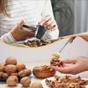 Nutcracker Pecan Nut Cracker Walnut Plier Opener Tool with Non-slip Handle Hazelnut Plier Nut Clip
