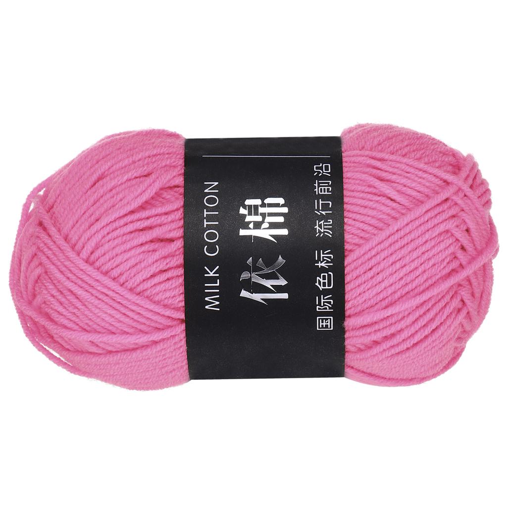 1 Knäuel Baumwollgarn 60% Baumwolle 40% Acryl Strickgarn Häkelgarn Deckengarn zum Häkeln