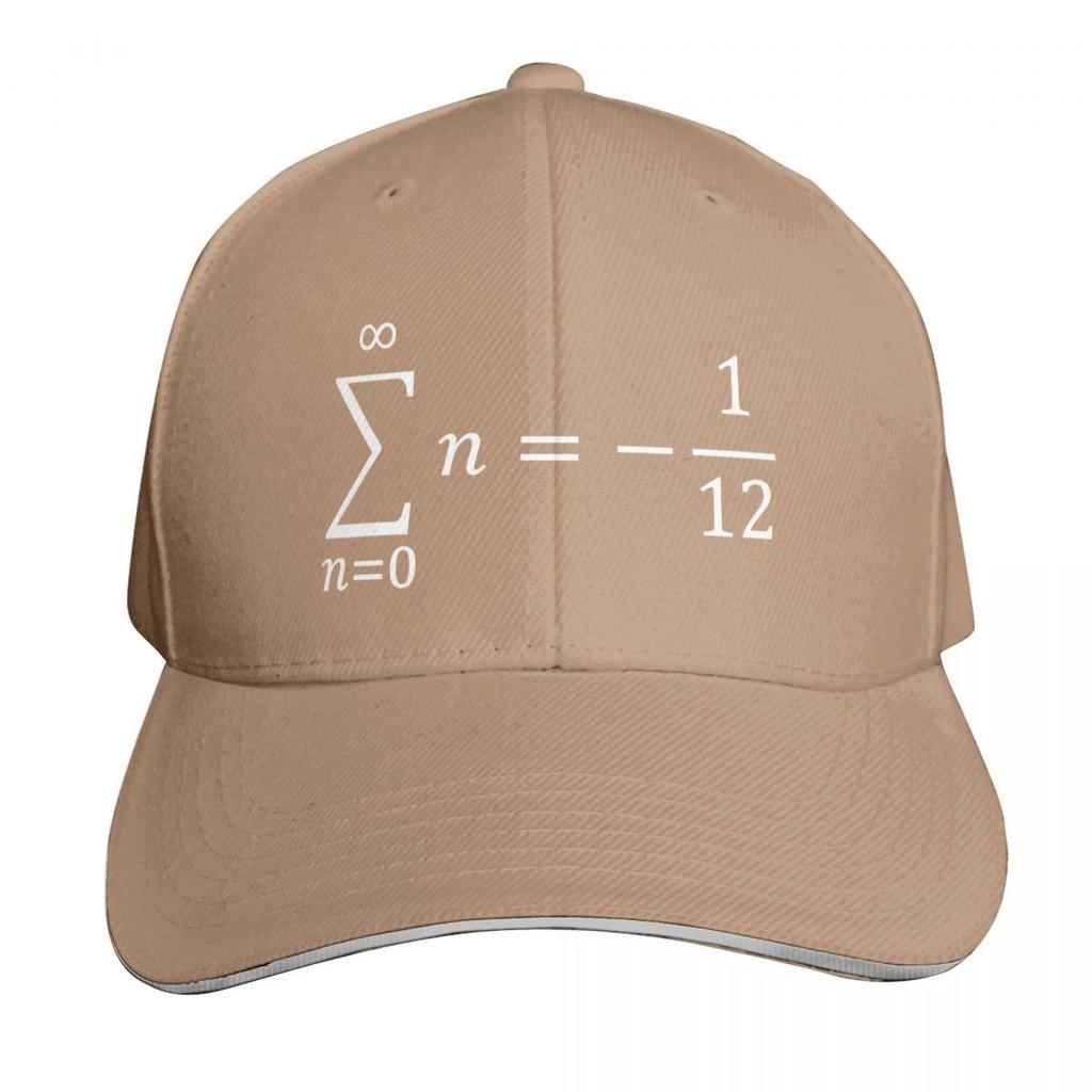 sum of all natural numbers calculus and math Baseball Cap fishing caps Unisex Kids Hat fishing hat Cosplay Unisex Caps Womens