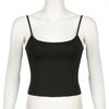 U Neck  Knit Tank Top Crop Tops Women Summer Camis Solid Color Camisole Fashion SportsTube Female Sleeveless Cropped Y2K Girl Clothes