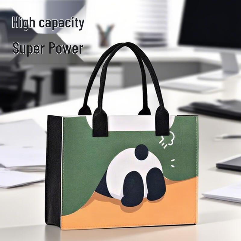 Fourty Thousand Miles Felt Tote Bag