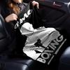 Custom Name Boxing Theme Printed Blanket - Perfect for Couch, Bed, Travel & Outdoor Use | Machine Washable, Cozy & Durable.