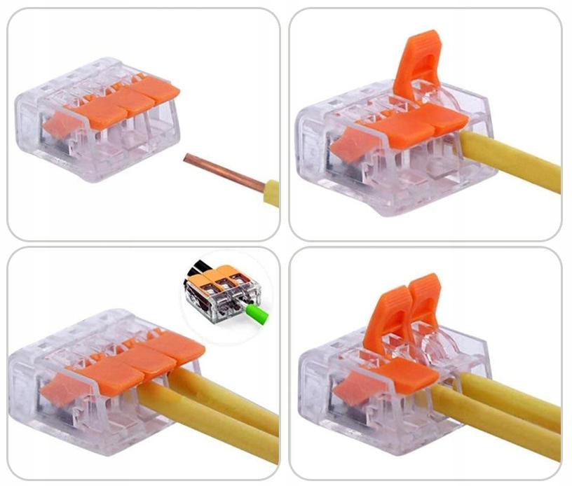 Rosfix Quick Connector Set 90 Pcs In a Plastic Box