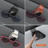 1pcs Universal Car Sun Visor Eyeglass Hanger Clip Auto Holder Car Decoration Glasses Storage Interior Accessories J0J5