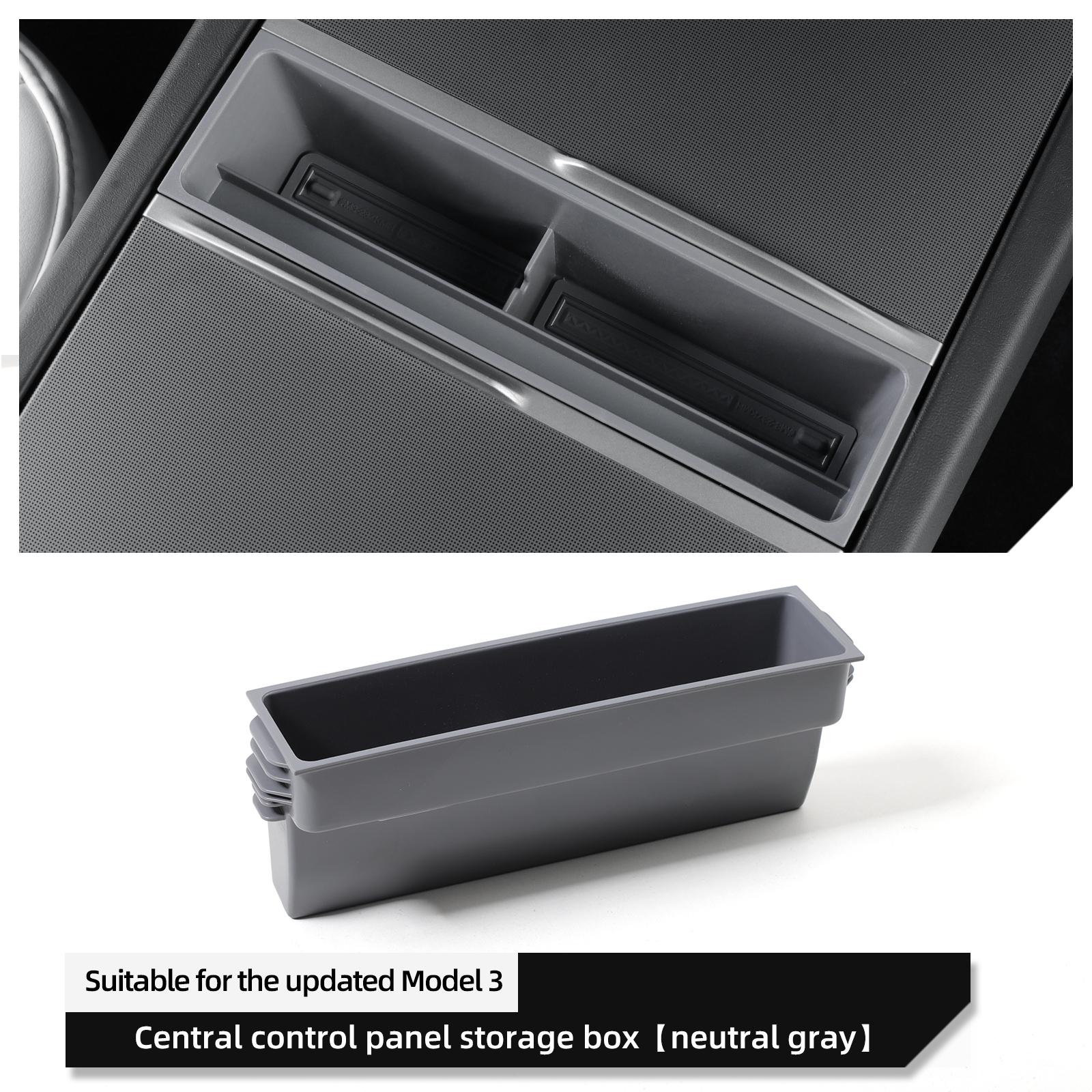 

для Tesla Model Y Launch 2025 Juniper/Model 3 Highland Органайзер-лоток для хранения центральной консоли, аксессуары для автомобиля