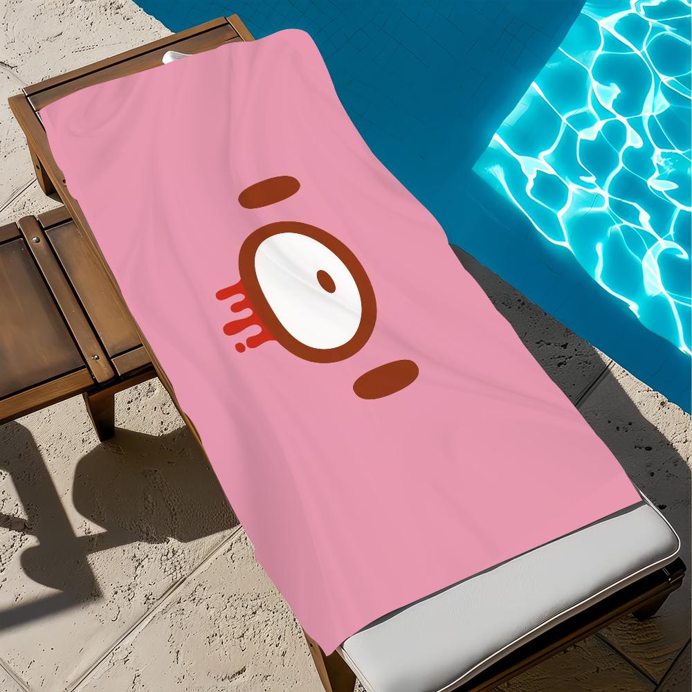 Cartoon G-gloomy-y Towel Gift For Travel Gym Sauna Travel Spa Shower Camping Quick Dry Sports Beach Towels Soft b-bear Pool