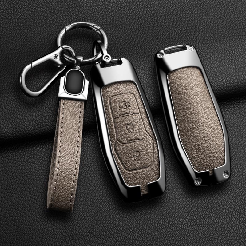 Car Key Case Suitable For Ford Mondeo Mk3 Mk4 Mk5 Kuga F150 Ranger Explorer Focus Smax Cmax Mustang Car Key Protection Case