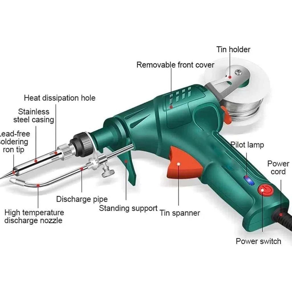 Internal Heating Industrial Welding Tools, Multi Function Soldering Iron Welding Torch Set, Automatic Wired Soldering Iron Internal Heating