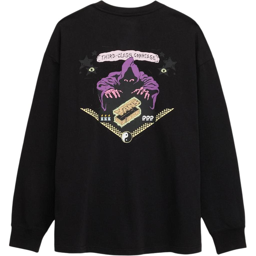 Vans X Soon Easy Logo Crew Neck Long Sleeve Sweatshirt Unisex Sweatshirt VN000VNFBLK