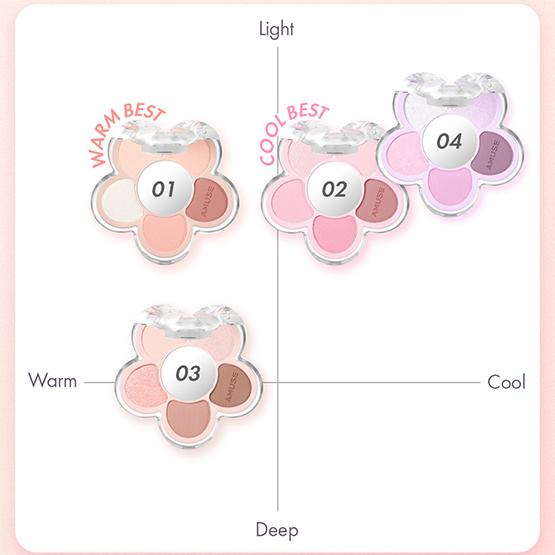 AMUSE Flora Eye Palette