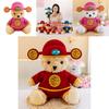 New Year Lucky Mascot Fortune Bear Plush Toy Cute And Creative Must-have For Opening A Shop Gift