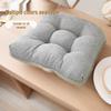 Linen Velvet Seat Cushion for Dining, Office, or Student Chairs