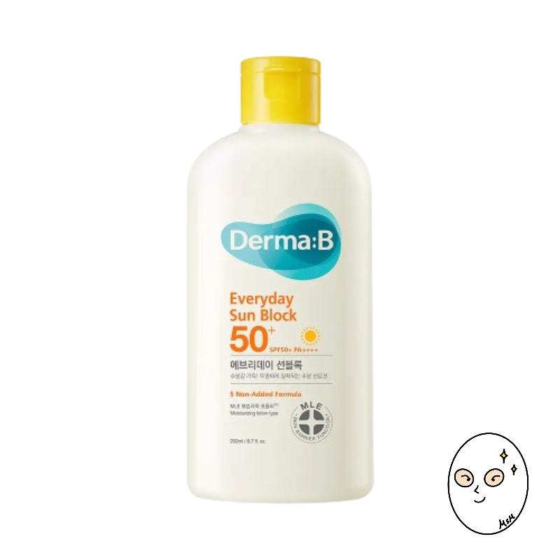 Derma:B Everyday Sun Block SPF50+ PA++++ 200ml