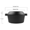 Zhishi Korean Cast Iron Pot & Grill Pan