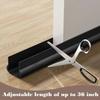 93CM Length Door Crack Insulation Strip Door Joint Windproof Sticker  Weather Protection