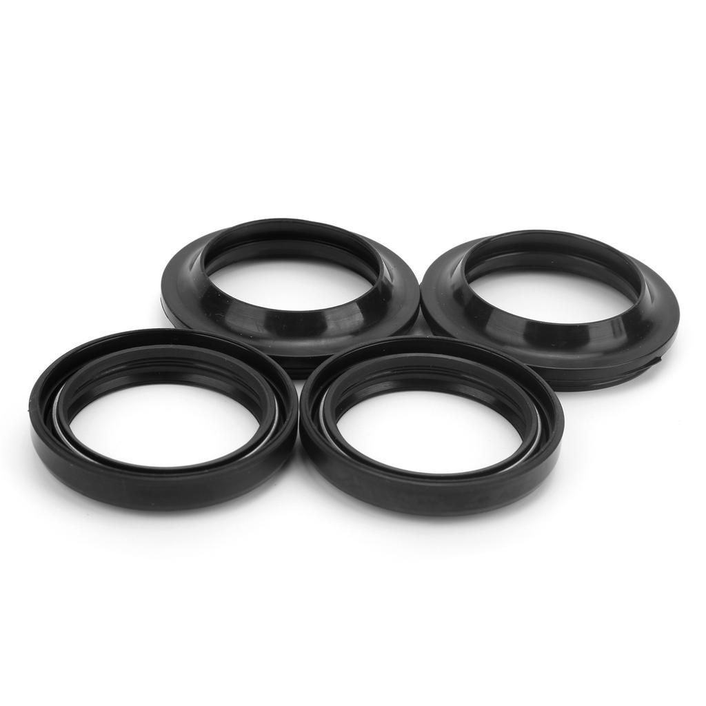 4pcs Front Fork Damper Oil Seals Dust Fit for Yamaha YZF R25  MTN250 MT?25 2015?2019