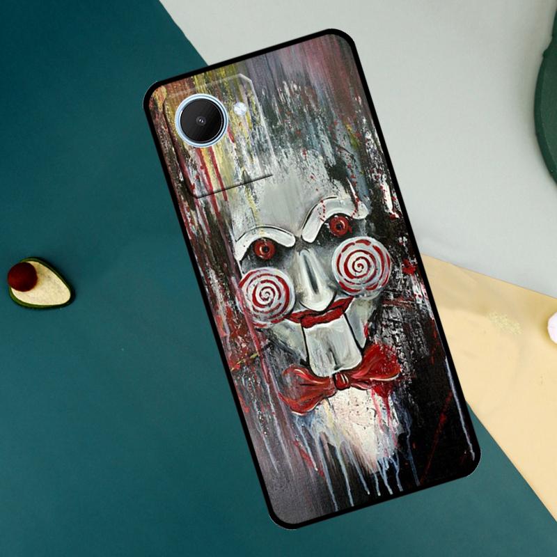 SAW The Jigsaw Killer Horror Film For Realme 9 10 11 Pro Plus GT Neo 5 3 3T C11 C15 C25s C21Y C30 C31 C33 C35 C53 C55 Case
