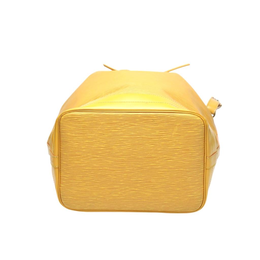 LOUIS VUITTON Epi Noe Shoulder Bag Epi Leather yellow unisex M44009 Used