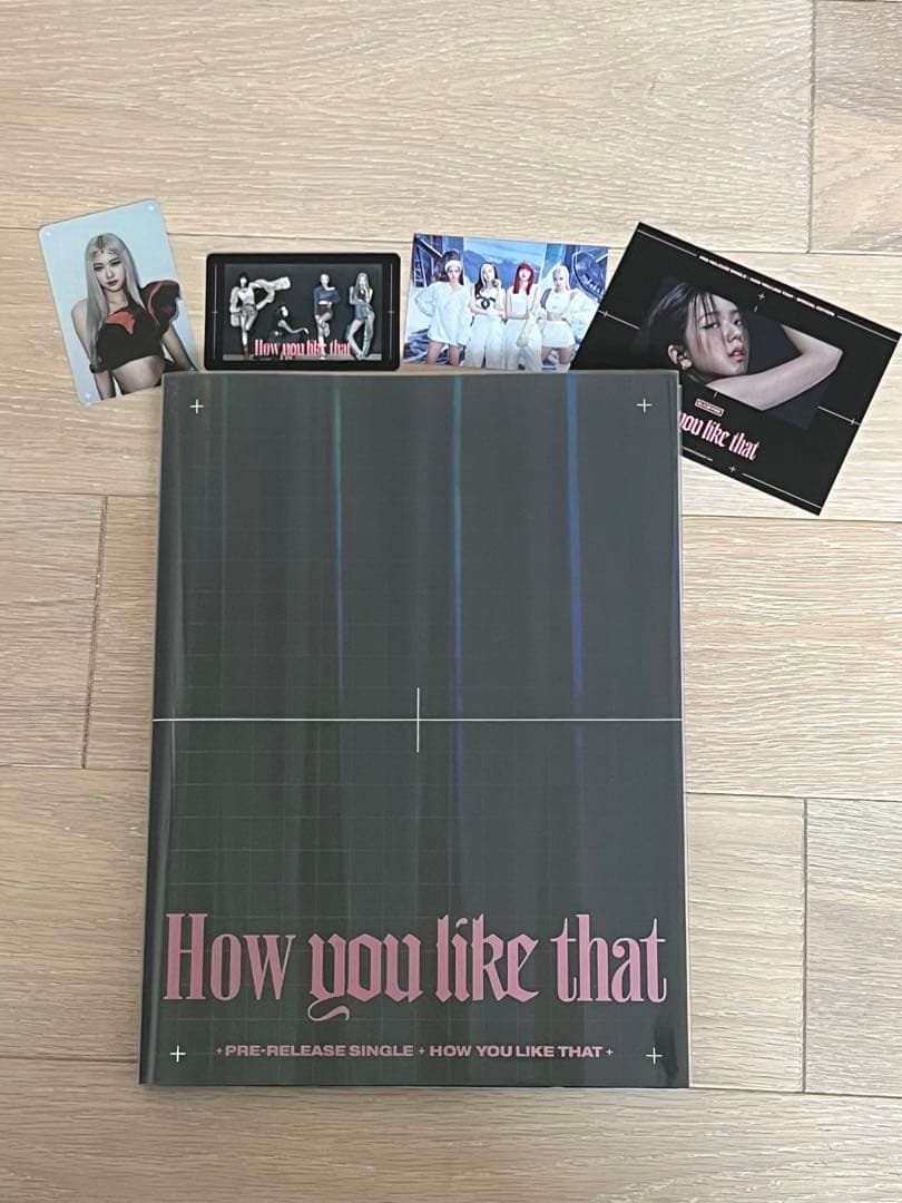 

[USED] BLACKPINK How you like that CD Jisoo Rosé