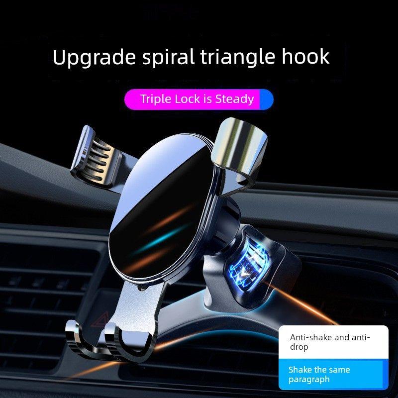 Mobile Phone Car Mount Anti-Shake 2024 New Model Universal Gravity Sensing Navigation Support for Car Air Vent