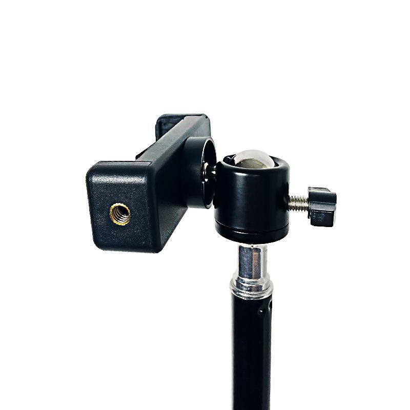 360° Rotating Ball Head Phone Clip for Tripod & DSLR