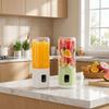 Cordless Electric Fruit Juicer Portable Fruit Extractor Cup Auto Juicing Cup  Outdoor
