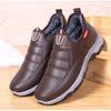 New Middle-aged and Elderly Men's Sports Cotton Shoes Plus Velvet Thick Waterproof Dad Shoes Cotton Shoes Men