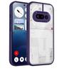 Nothing Phone 3A A059 Case Air Cushion Shockproof Silicone Bumper Clear Matte Back Cover Hard Phone Case for Nothing Phone 3A 5G