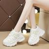 High-value dad shoes ins trendy autumn and winter new heightening and lightweight sports dad shoes