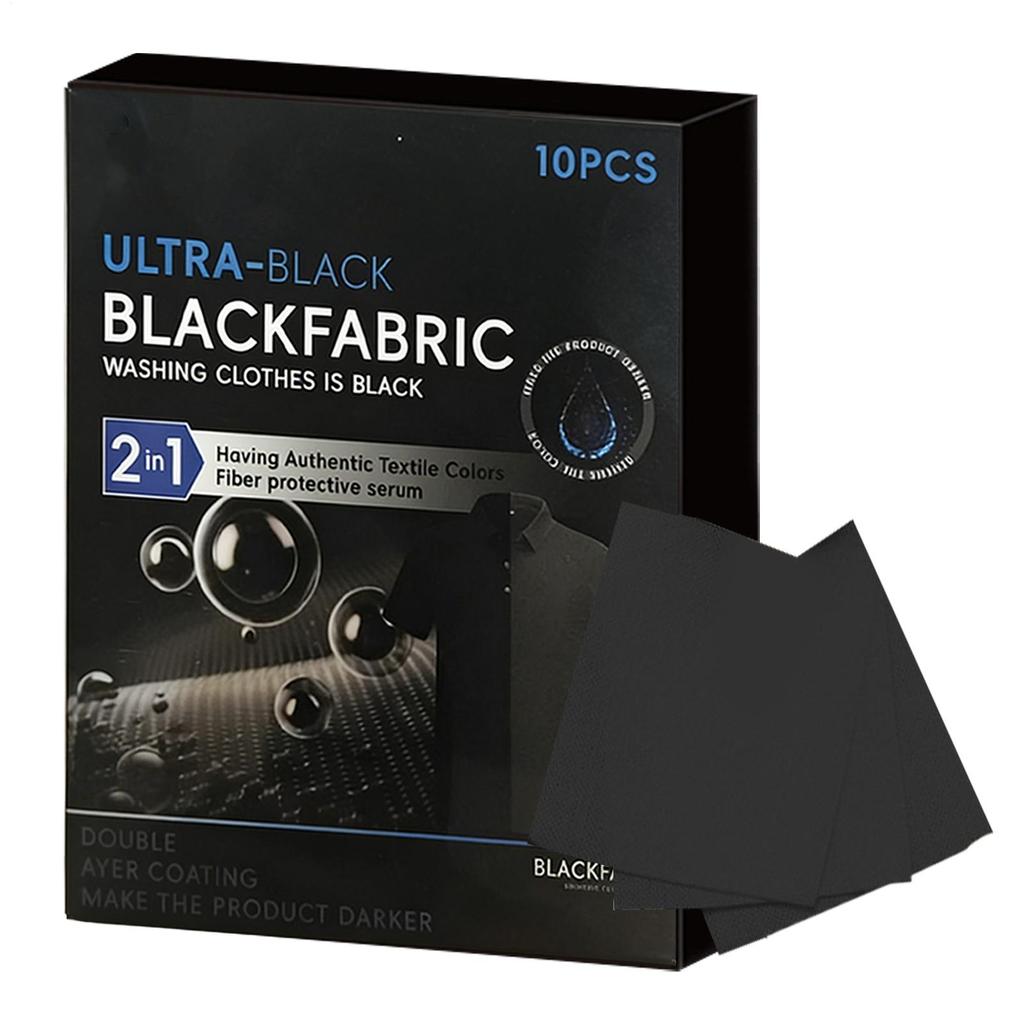 10 Stück Kleider Aufhellungsblätter Wäsche Schwarzfarbe Verstärkerblätter Für Dunkle & Schwarze Stoffe Wäschepapier Verhindert Ausbleichen
