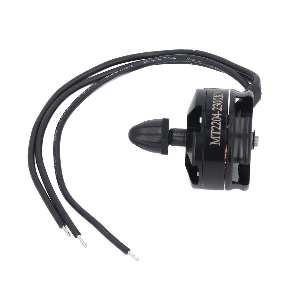 RC FPV Drone Brushless Motor Maximum Thrust 420g MT2204 2300KV for QAV 180 210 250 Black