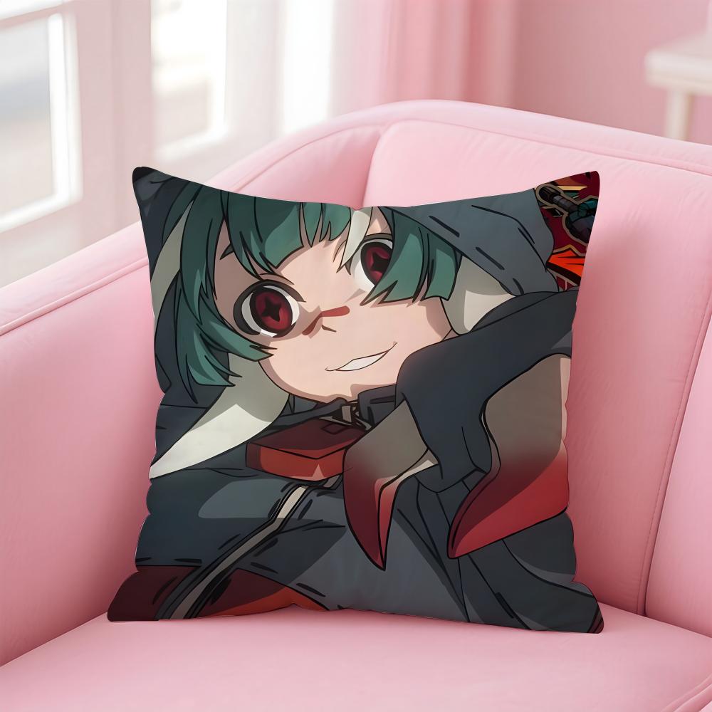 Classic Gritty Japanese Manga GGachiakuta Cushion Cover Pillow Case Soft Skin Friendly Fabric Concealed Zipper