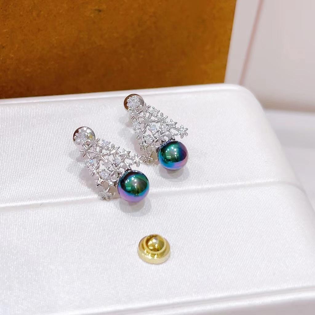 

Новые легкие роскошные серьги-гвоздики с бриллиантами, женские серьги-бантики, стильные украшения для ушей