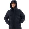 Anta Basketball Series Xianfeng Series Solid Color Zipper Hooded Comfortable Breathable Long Down Jacket Men Outerwear Black 952441903-3