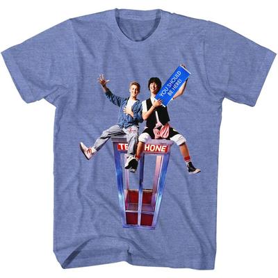 T-shirt Bill Et Ted Devraient Être Là