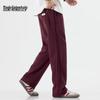 Mark Fairwhale Men's Heavyweight Side Stripe Straight-Leg Casual Pants