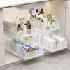 Under-Sink Multi-Tier Pull-Out Organizer Rack for Bathroom Vanity Cabinet